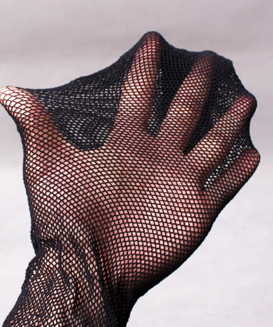 Men's Open Crotch Rhinestone Fishnet Pantyhose - CW026 - YDressup