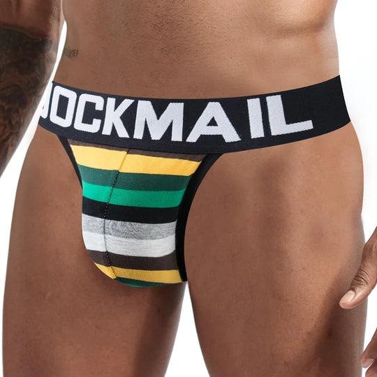 Rainbow Stripe Cotton Pride Jockstrap - YNY070