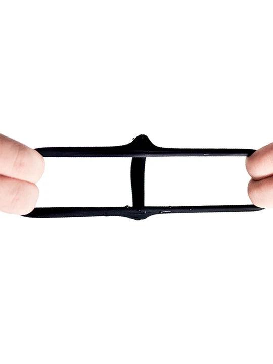 Black Silicone Y-Ring - PJ015 - YDressup