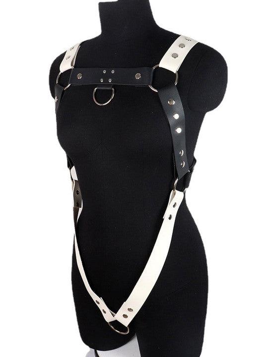 Men's Leather Bondage Belt Performance Clothing - KB024