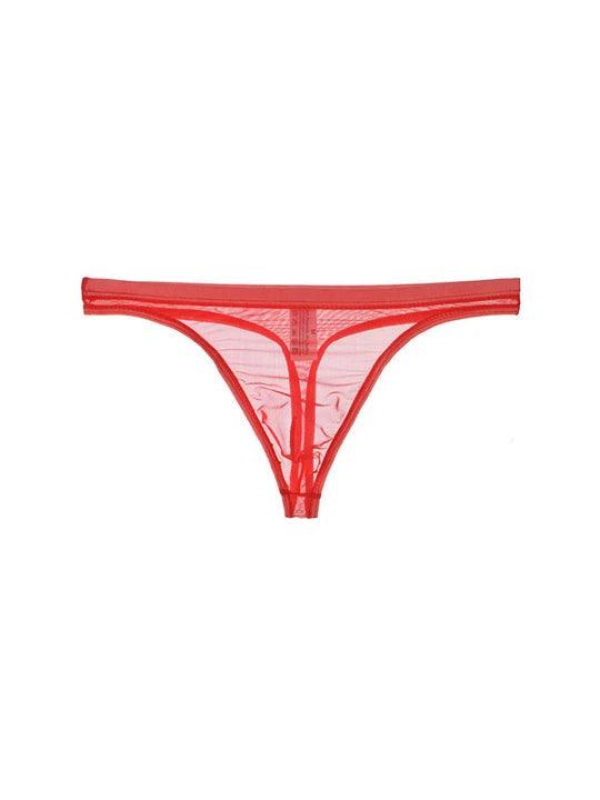 Transparent See Through Thong - DZK038
