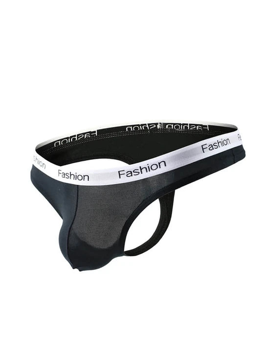 Men's Modal Thong with Monogram Waistband - DZK012 - YDressup