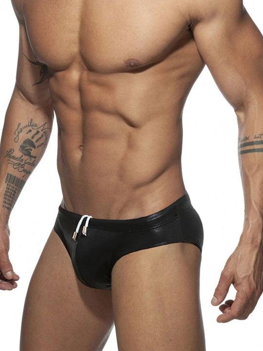 Men's Sexy Sequin Skinny Triangle Swim Briefs - YK011 - YDressup
