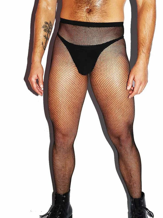Men's High Stretch Cutout Pantyhose - CW019 - YDressup