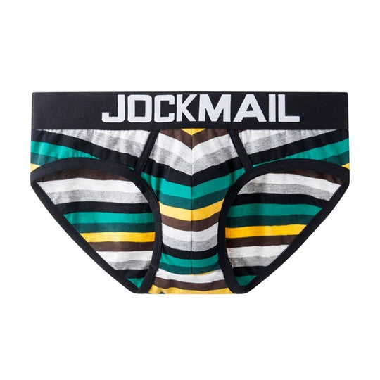 Jockmail Striped Briefs 3-Pack - SJK046 - YDressup