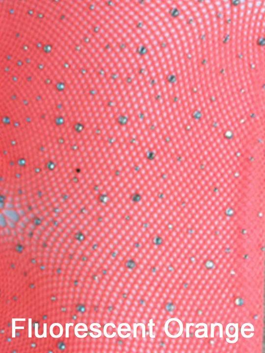 Men's High Stretch Color Zircon Fishnet Socks - CW005 - YDressup
