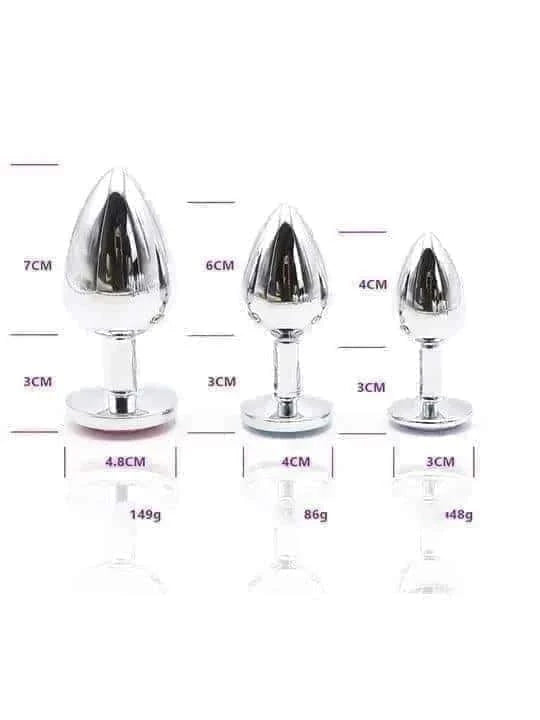 Metal Total with Drilled Butt Plugs - PJ017