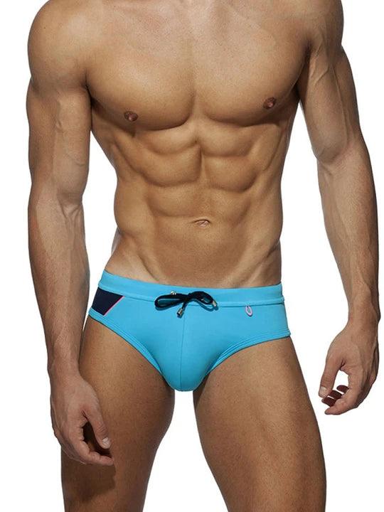 Men's Summer Sponge Pad Swim Briefs - YK003