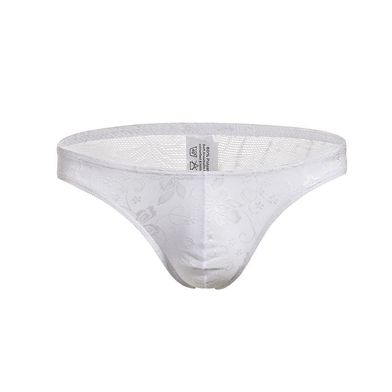 Men's Lace Sexy Translucent Briefs - SJK048