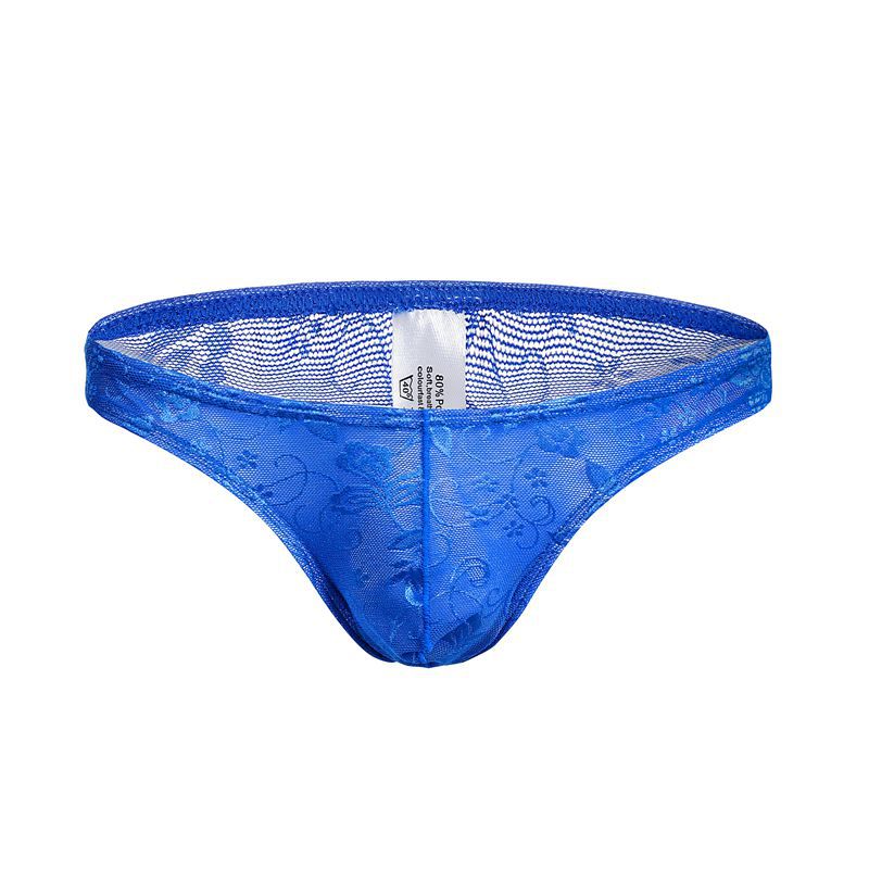 Men's Lace Sexy Translucent Briefs - SJK048