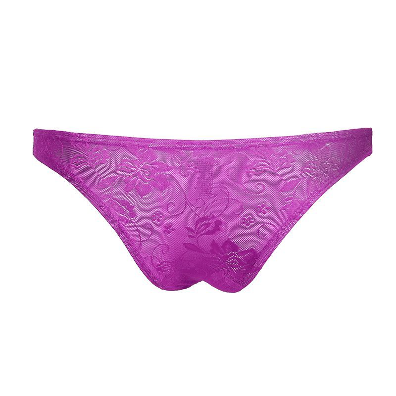 Men's Lace Sexy Translucent Briefs - SJK048