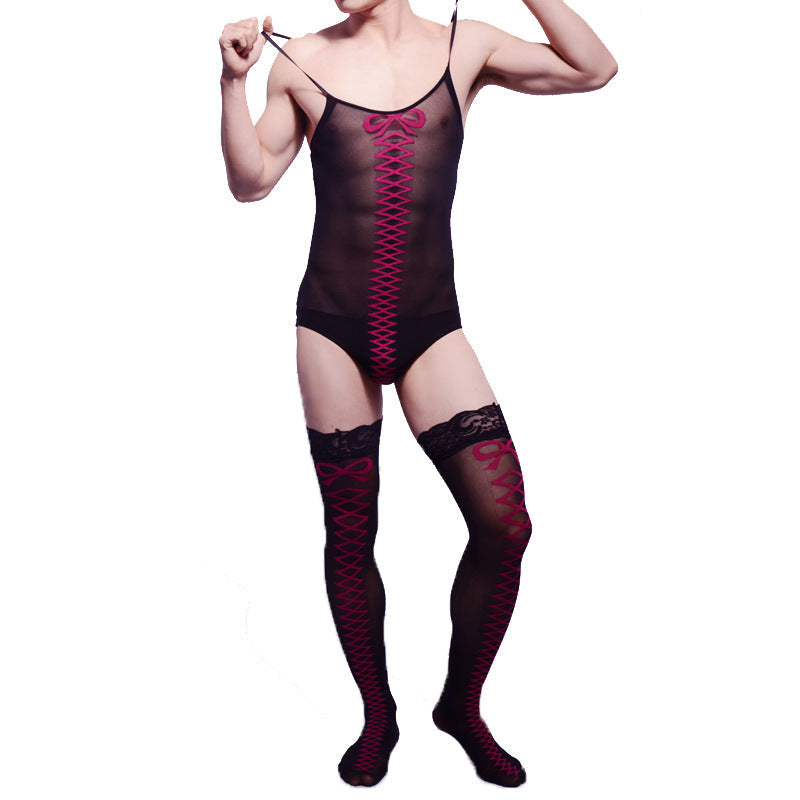 Sissy Lingerie Bodysuit - LTW009 - YDressup