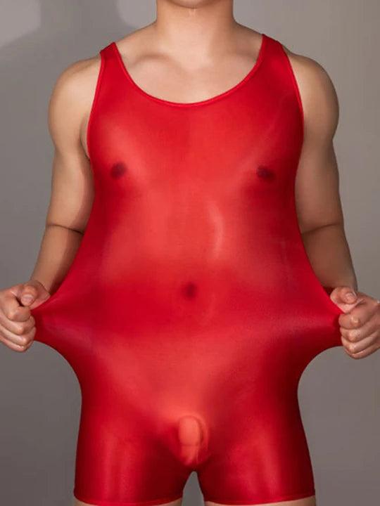 Men's Sexy Thin Transparent Bodysuits - LTY012 - YDressup