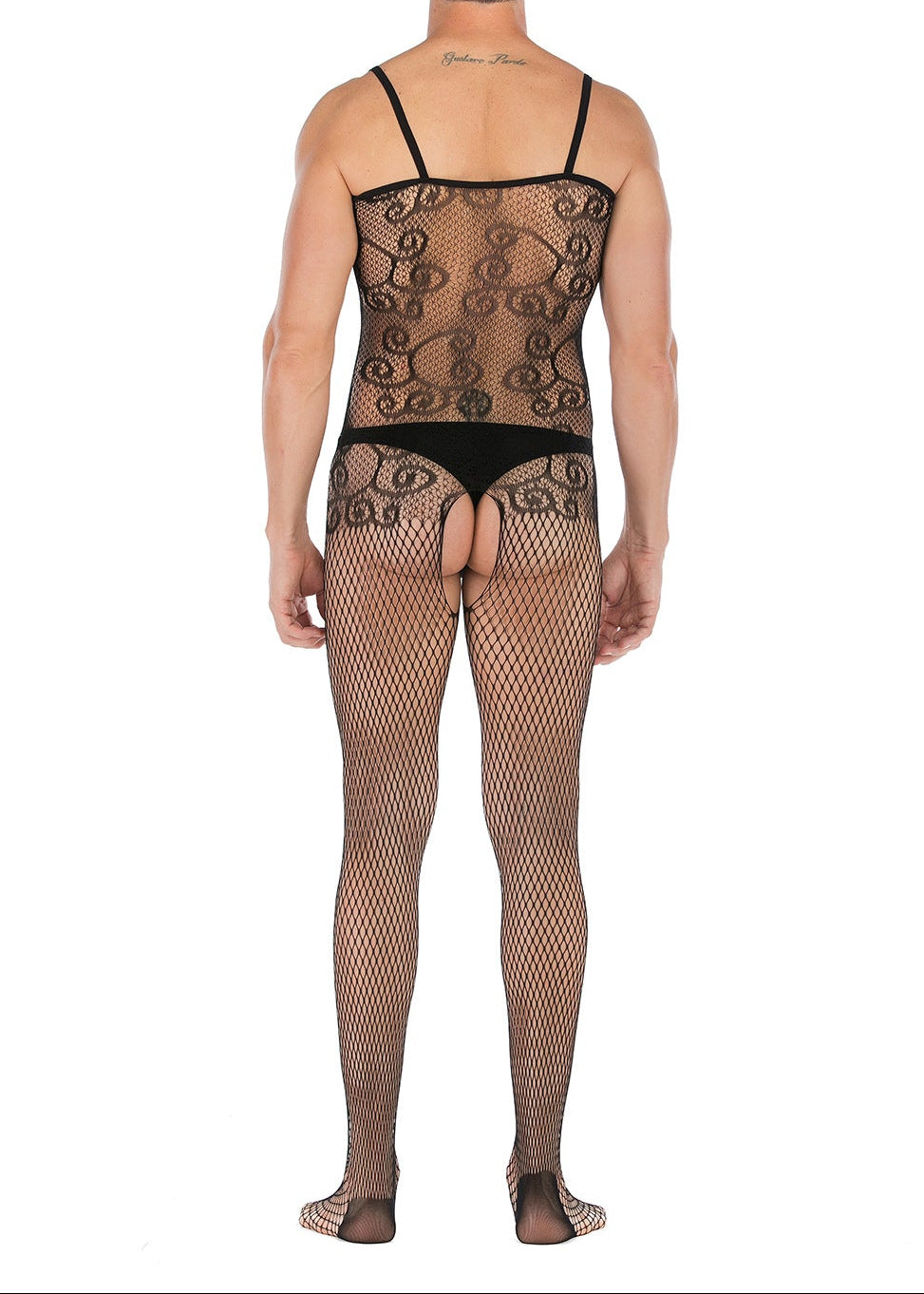 Sexy Crotchless Sheer Bodystocking - LTW034