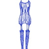 Front And Rear Cutout Sock Bodysuit - YNY087