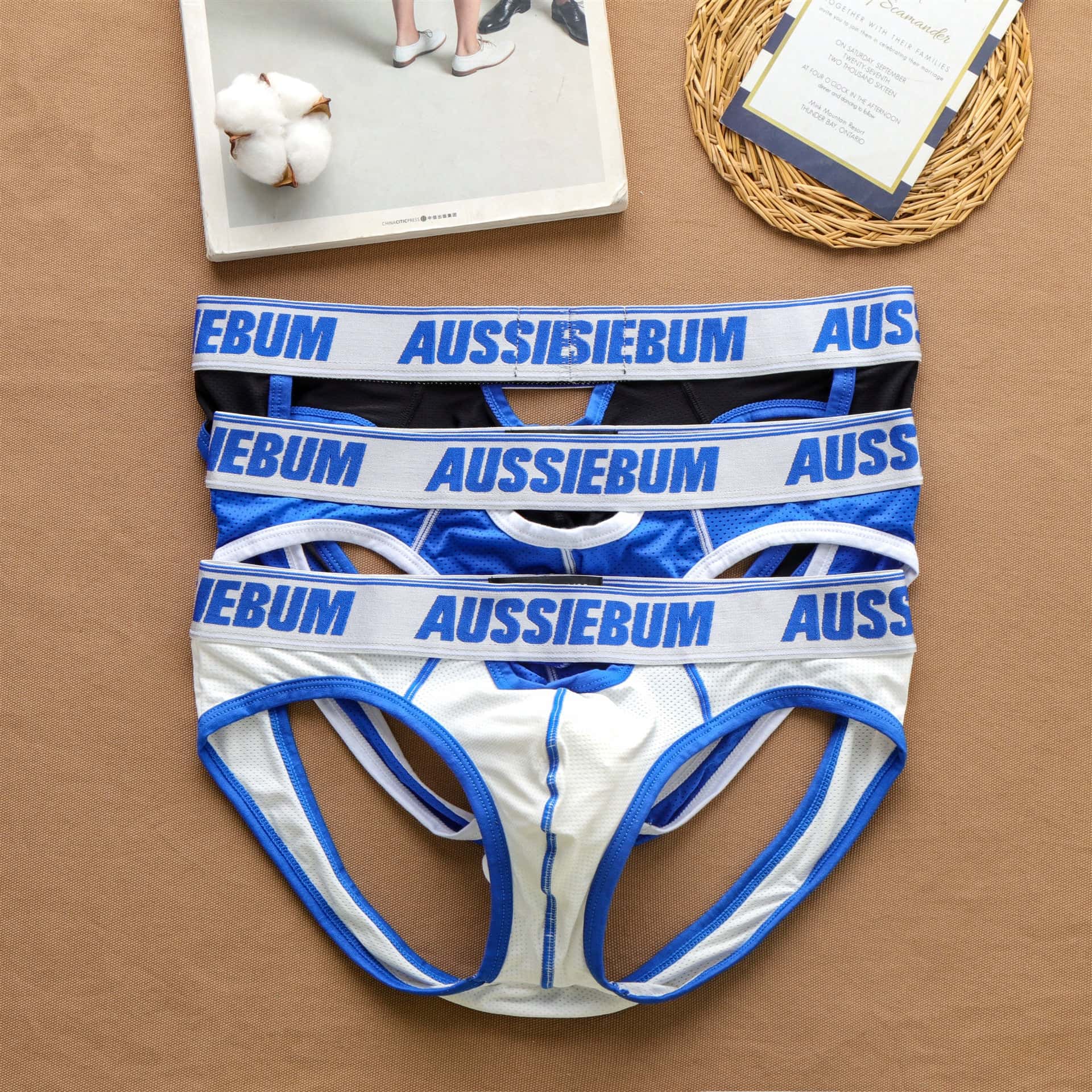 Men's Low Waist Jockstrap Underwear - HDZ023 - YDressup