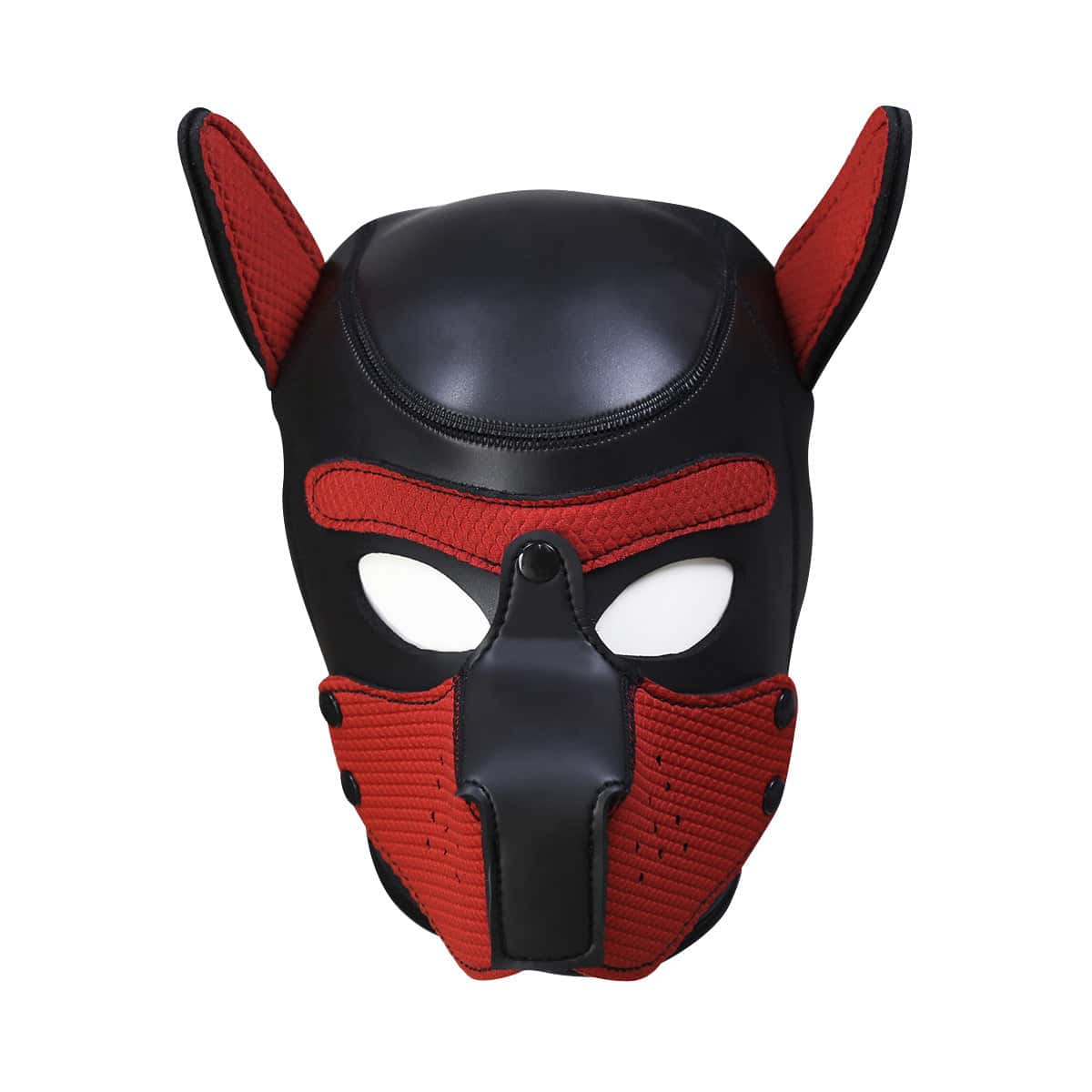 BDSM Removable Dog Head Nostril Foxhound Mask - KB054 - YDressup