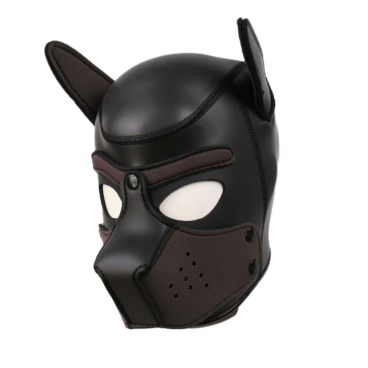 BDSM Removable Dog Head Nostril Foxhound Mask - KB054 - YDressup