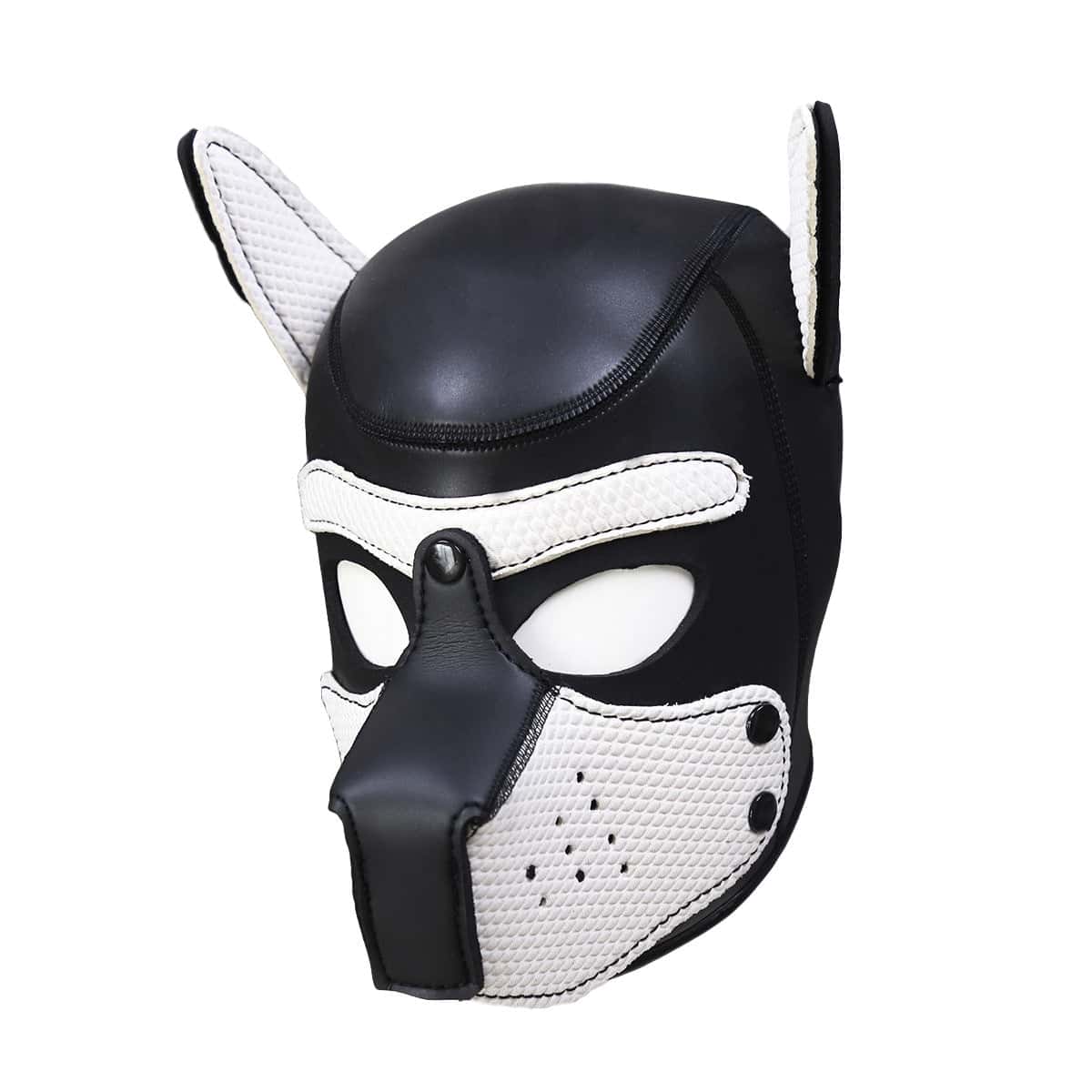 BDSM Removable Dog Head Nostril Foxhound Mask - KB054