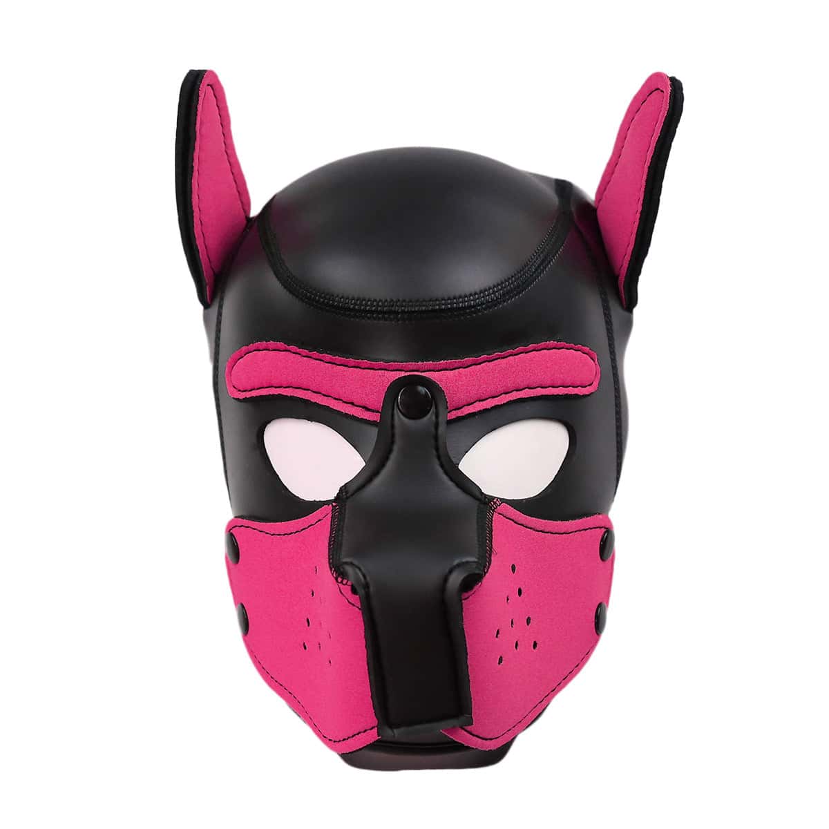 BDSM Removable Dog Head Nostril Foxhound Mask - KB054 - YDressup