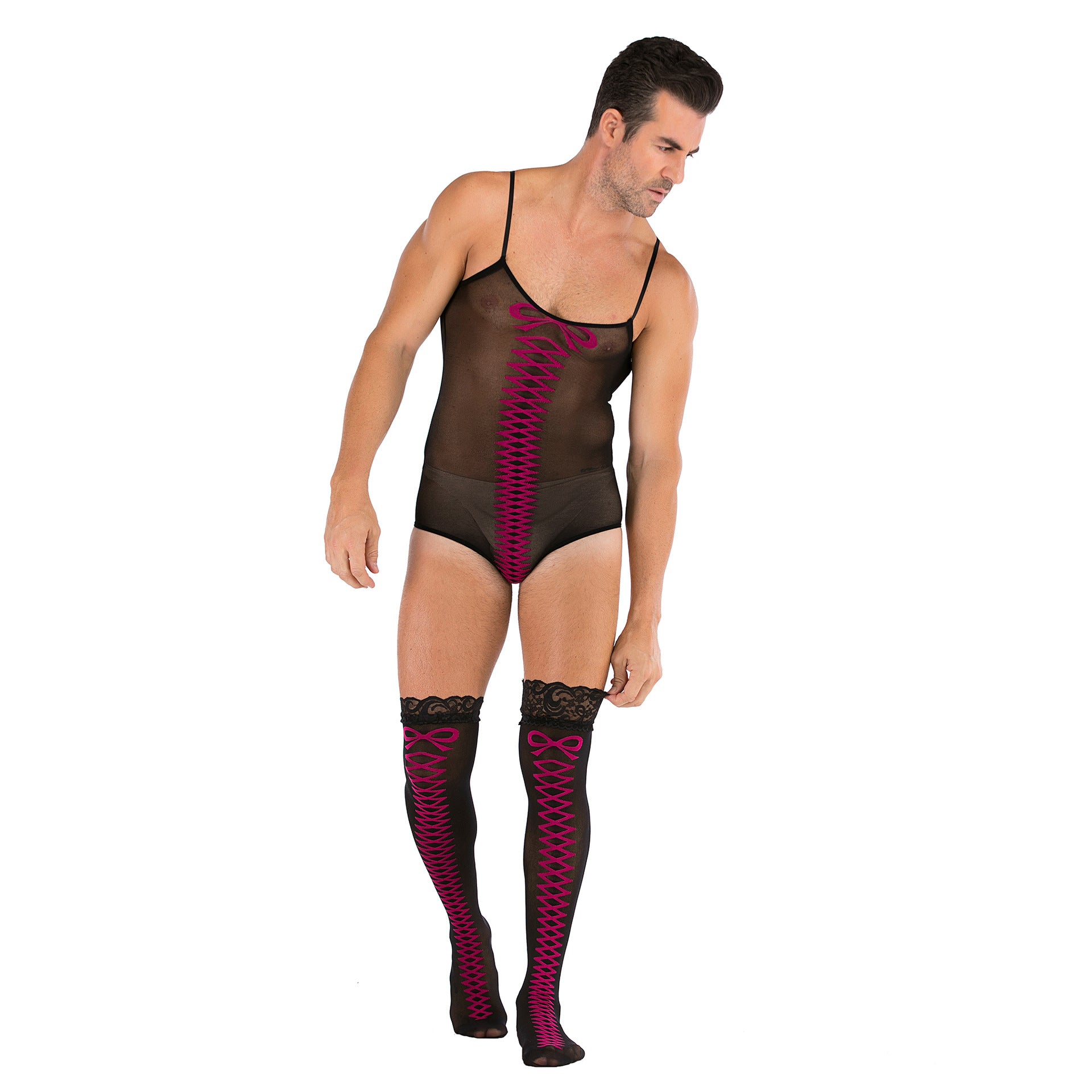 Sissy Lingerie Bodysuit - LTW009 - YDressup