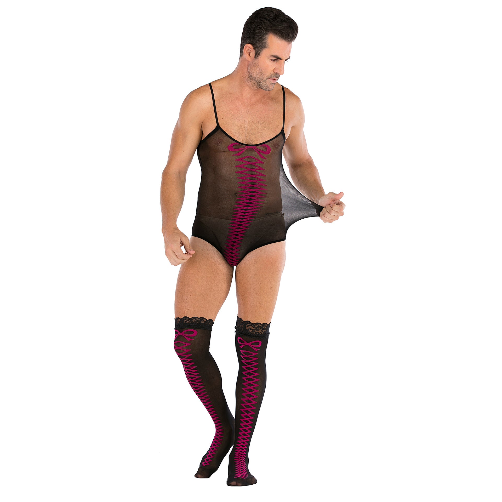 Sissy Lingerie Bodysuit - LTW009 - YDressup