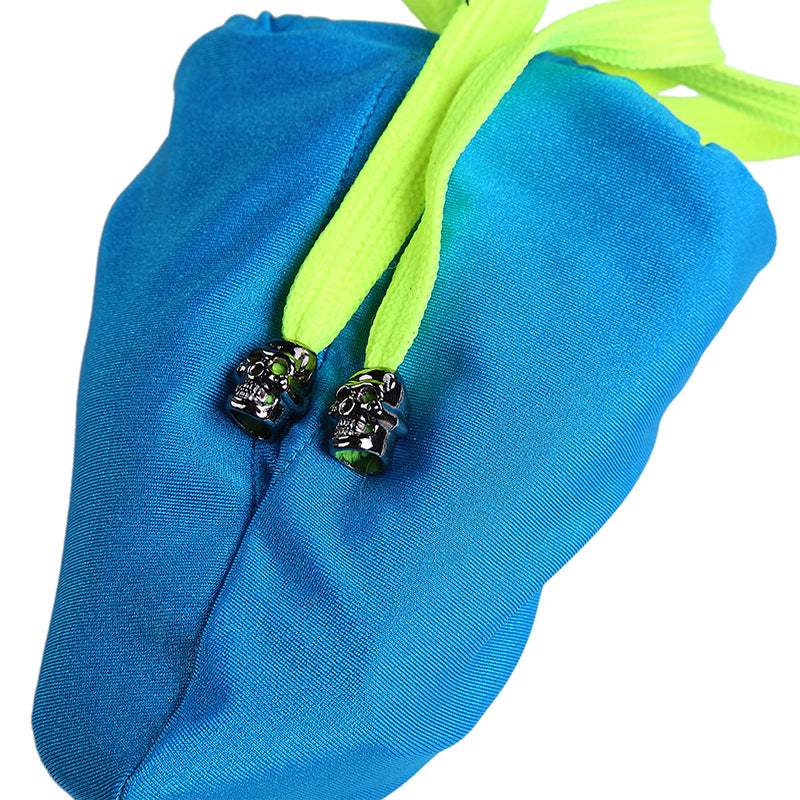 Men's Quick-Dry Nylon Color-Blocked Sexy Gun Pouch Swim Trunks - YK049 - YDressup