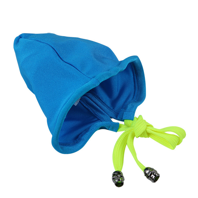 Men's Quick-Dry Nylon Color-Blocked Sexy Gun Pouch Swim Trunks - YK049 - YDressup