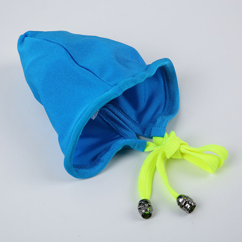 Men's Quick-Dry Nylon Color-Blocked Sexy Gun Pouch Swim Trunks - YK049 - YDressup