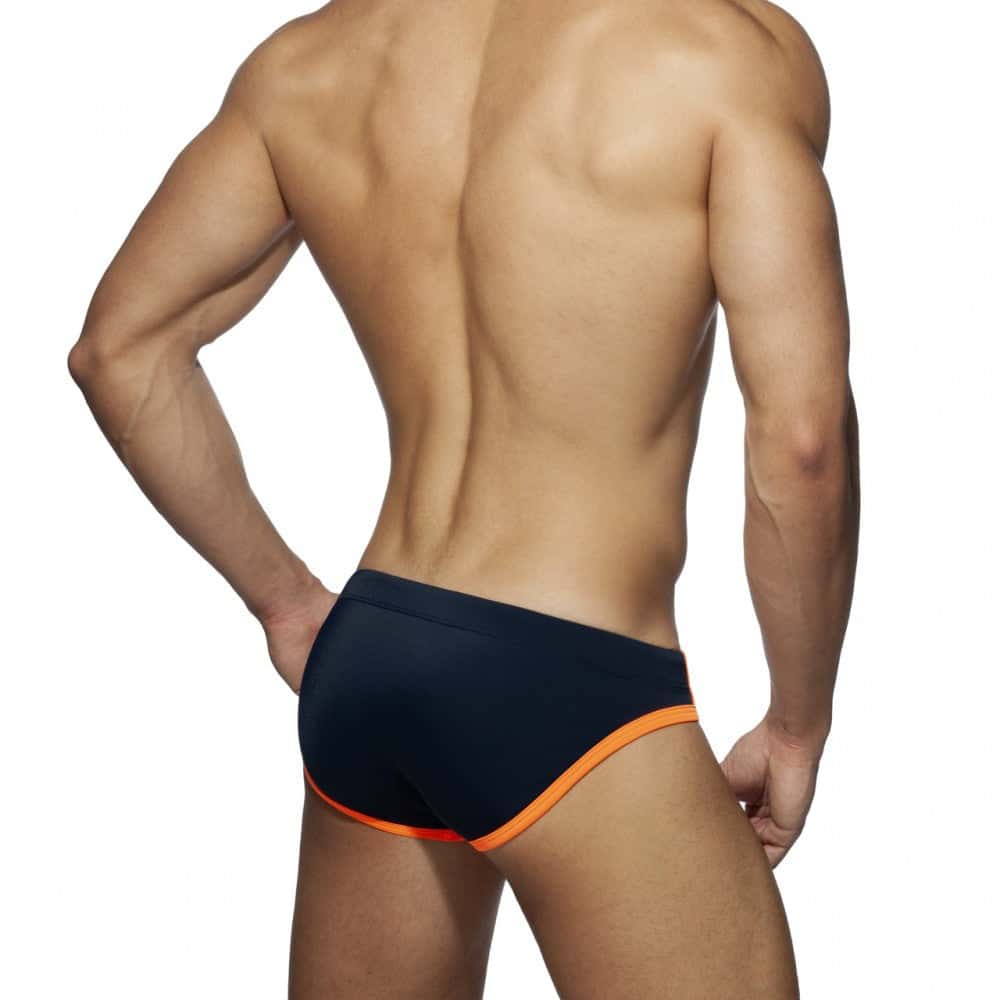 Men's Leopard Printed Anti-Awkward Cup Swim Briefs - YK027 - YDressup