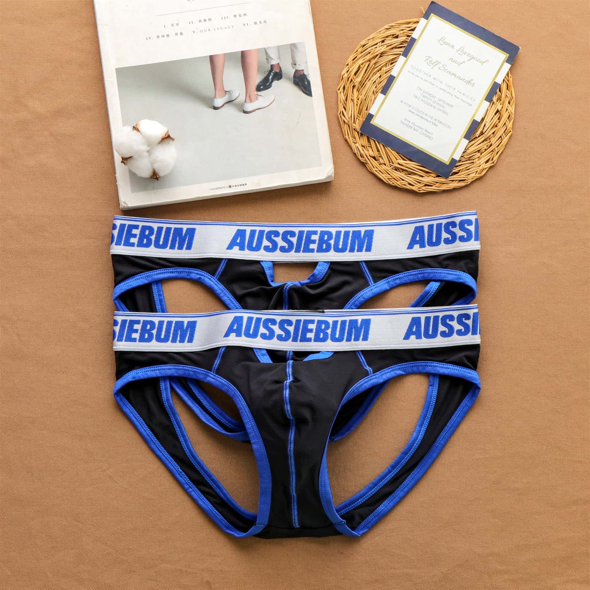 Men's Low Waist Jockstrap Underwear - HDZ023 - YDressup