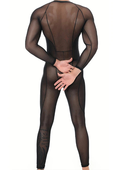 Mesh Jumpsuit - LTY037 - YDressup