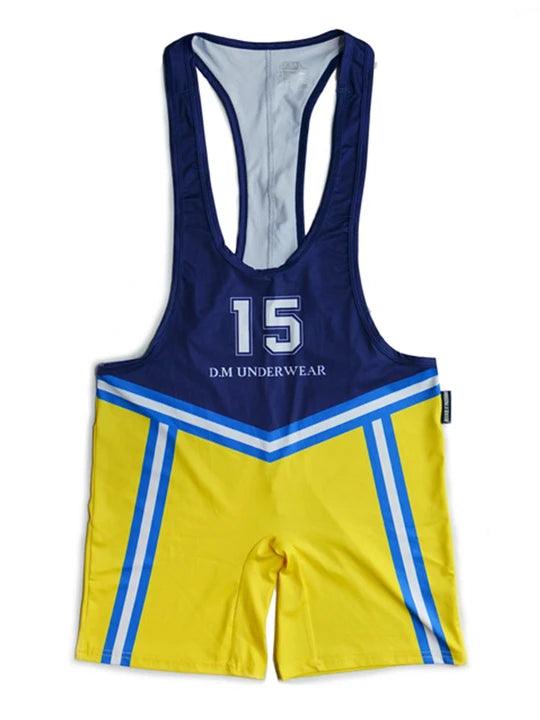 D.M Men's Tight Stretch Singlet - YNY015