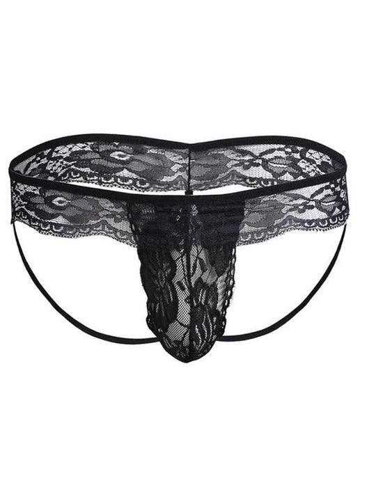 Sexy Men's Lace Erotic Thong - GZK016