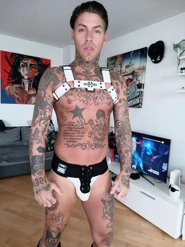Lace-Up Camo Jockstrap - HDZ014