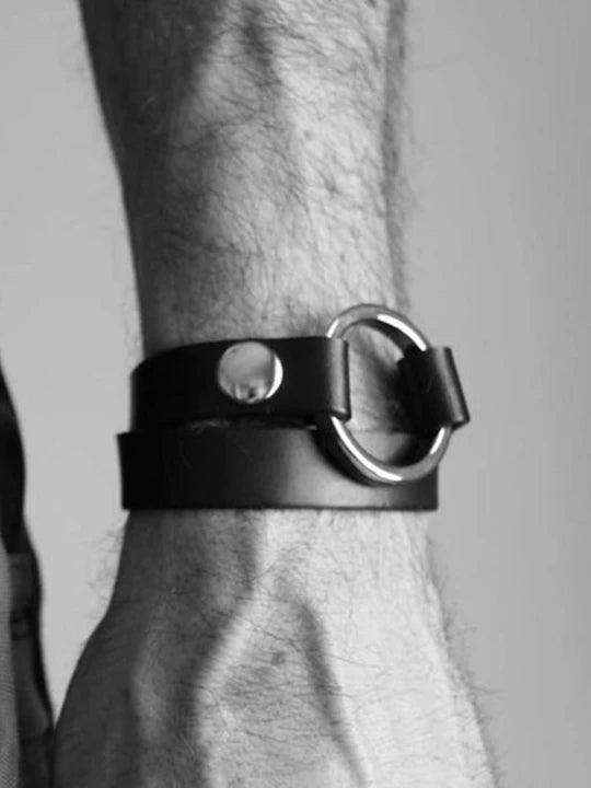 Men's Leather Restraint Harness Strap - KB005