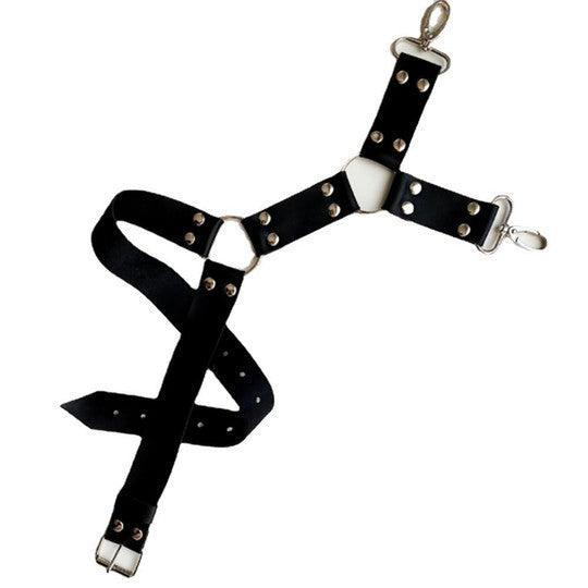 Leather Thigh Leg Garters Belt Harness Punk Body Cage - KB002
