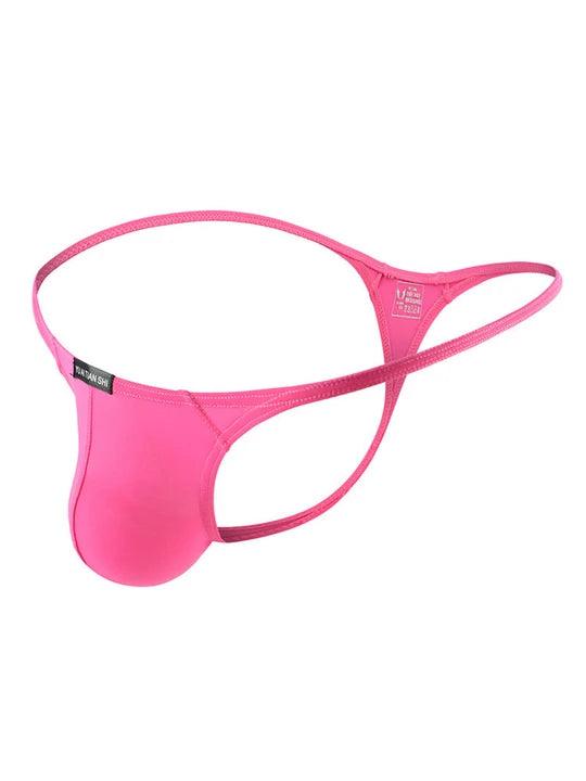 Low-Waist Breathable Nylon Thong - DZK009 - YDressup