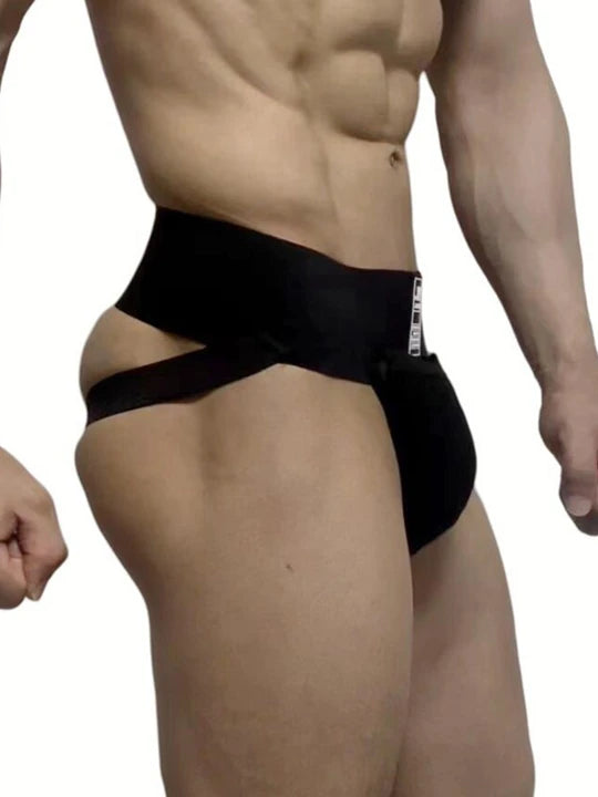 Men's Double Belt Detachable Thong - HDZ024 - YDressup