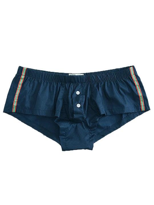 Men's Cotton Home Boxer Briefs - PJK015 - YDressup