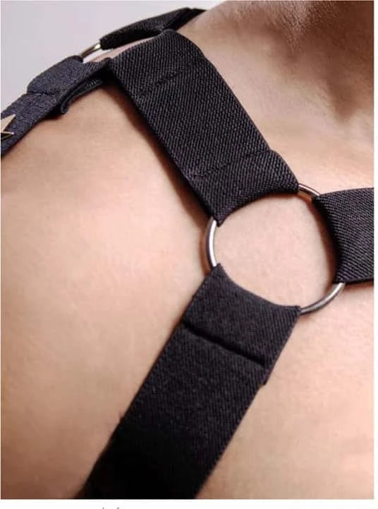 Fluorescent Glow In The Dark Elastic Harness - KB062