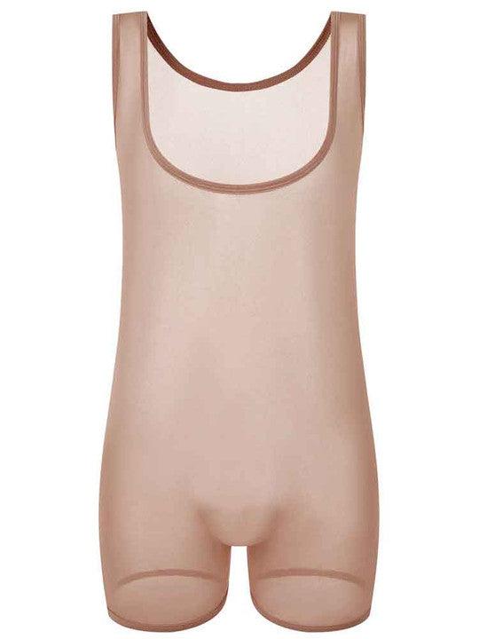 Men's Sexy Thin Transparent Bodysuits - LTY012 - YDressup
