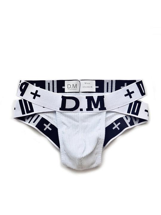 D.M Low Waist Sexy Men's High Briefs - SJK047