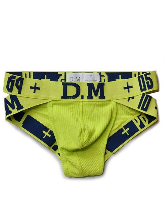 D.M Low Waist Sexy Men's High Briefs - SJK047