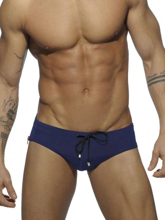 Men's Fashion Side Zip Swim Briefs - YK005 - YDressup