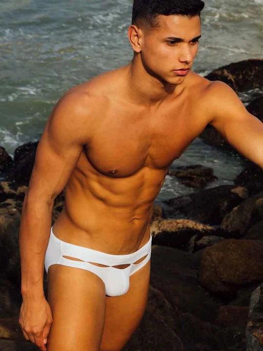 Cutout Fashion Sexy Swim Briefs - YK016 - YDressup