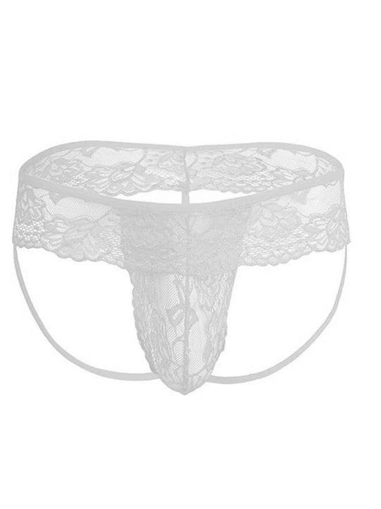 Sexy Men's Lace Erotic Thong - GZK016