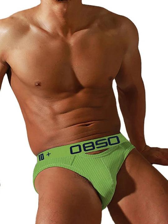Low Waist Sexy Leaky Cotton Comfort Pouch Briefs - SJK008