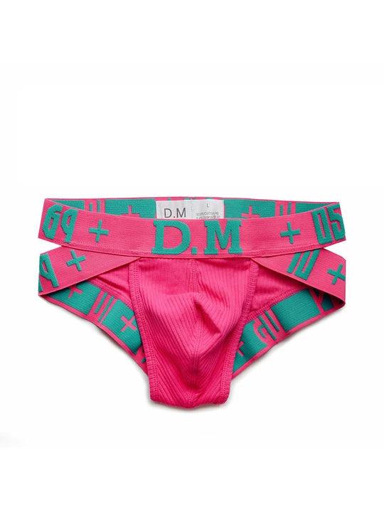 D.M Low Waist Sexy Men's High Briefs - SJK047