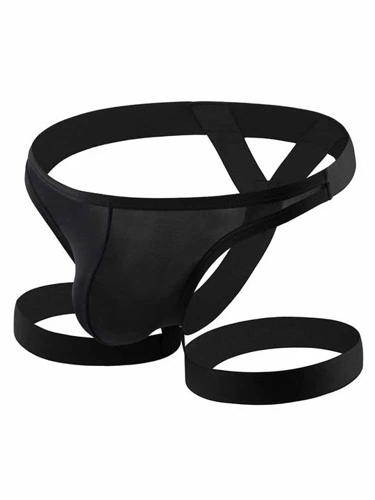 Men's Ice Silk Leg Band Thong - HDZ007